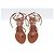 SANDALI CON TACCO GIVENCHY A CIABATTA CON STRAP IN PELLE MARRONE MULES 40 BROWN HEELS - vista 6