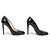 PRADA Pumps 39 Schwarzes Lackleder Schuhe - Ansicht 3