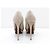 NEUE LOUIS VUITTON EYELINE OPEN TOE PUMP 39 WILDLEDER-PUMPS SCHUHE Grau - Ansicht 5