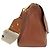 BORSA A SPALLA VALENTINO VSRING IN PELLE GRANULATA Marrone - vista 3