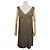 Etiquette NEUES PRADA P32M2 L 42 IT 38 40 FR M SEIDENKLEID OLIVENGRÜN
