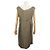 Etiquette NEUES PRADA P32M2 L 42 IT 38 40 FR M SEIDENKLEID OLIVENGRÜN - Ansicht 3