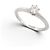 TIFFANY & CO DIAMANT SOLITÄR RING 0.27CT IN PLATIN GRÖSSE 49 ZERTIFIKAT