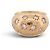 Autre Marque DOME RING 12 STERNGEFASSTE DIAMANTEN 0.39CT 43 IN 18K GELBGOLD PINKY RING - Ansicht 2