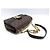 BORSA LOUIS VUITTON MARCEAU M46126 IN TELA MONOGRAM & PELLEGRO NERO Marrone - vista 4