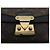 BORSA LOUIS VUITTON MARCEAU M46126 IN TELA MONOGRAM & PELLEGRO NERO Marrone - vista 6