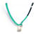 Hermès NEW HERMES TOURBILLON DOUBLE LOOP SILK CORD BLUE NECKLACE BRACELET  - view 2