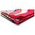 Hermès PAÑUELO HERMES FEUX D'ARTIFICE CARRE 90 de seda rojo fucsia caja Roja - vista 15