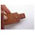 Hermès NEW HERMES BARENIA LEATHER FORCE BRACELET T18 20 MANCHETTE CUFF BANGLE Brown  - view 7