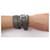 Hermès NEW HERMES ETRIVIERE BRACELET 4 TURNS T15.5 TO 17 GREY LEATHER OR BELT T71  - view 7