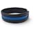 Hermès NEW HERMES TWO-TONE LEATHER BRACELET BLUE & BLACK T19 PALLADIUM STEEL BUCKLE  - view 3