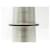 Hermès NEW HERMES JONC CAPITAINE T16 BRACELET IN BRUSHED STEEL & BLACK LEATHER  - view 12