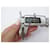 Hermès NEW HERMES JONC CAPITAINE T16 BRACELET IN BRUSHED STEEL & BLACK LEATHER  - view 13