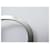 Hermès NEW HERMES JONC CAPITAINE T16 BRACELET IN BRUSHED STEEL & BLACK LEATHER  - view 15