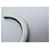 Hermès NEW HERMES JONC CAPITAINE T16 BRACELET IN BRUSHED STEEL & BLACK LEATHER  - view 16