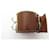 Hermès HERMES MEDOR DOG COLLAR BRACELET H500309FK34T1 IN BARENIA LEATHER CUFF Brown  - view 11