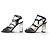 NUOVE SANDALI CHRISTIAN DIOR LA PARISIENNE 38.5 PELLE NERA - vista 2