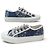 SNEAKERS CHRISTIAN DIOR WALK'N PATCHWORK DENIM 38 BLU - vista 3