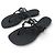 Hermès SANDALIAS HERMES ISLAND BEACH H241051ZV02 CHANCLOS ANCHOR CHAIN SHOES Negro