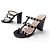 VALENTINO ROCKSTUD 36 37 FR Lackleder-Sandaletten mit Absatz SCHUHE Schwarz
