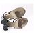 VALENTINO ROCKSTUD 36 37 FR Lackleder-Sandaletten mit Absatz SCHUHE Schwarz - Ansicht 6