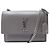 BORSA SAINT LAURENT SUNSET MEDIUM 442906 IN PELLE A SPALLA Grigio
