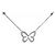 NUOVO COLLANA MESSIKA BUTTERFLY PM DIAMANTI 0.58CT ORO BIANCO 18K 3.6G Argento - vista 2