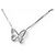 NUOVO COLLANA MESSIKA BUTTERFLY PM DIAMANTI 0.58CT ORO BIANCO 18K 3.6G Argento - vista 3