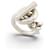 Hermès ANILLO HERMES CROISETTE GM H104587B T52 ARGENTO STERLING 925 17.3GR SILVER RING  - vista 1