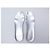 NEUE SAINT LAURENT ANDY GLITTER 590027 SNEAKER SCHUHE 39 Silber - Ansicht 9