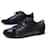 Hermès SNEAKERS HERMES TIE BREAK 43 IN PELLE E CAMOSCIO NERO