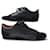 Hermès SNEAKERS HERMES TIE BREAK 43 IN PELLE E CAMOSCIO NERO - vista 3