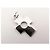 PENDENTE DINH VAN CROIX PERCEE ORO BIANCO 18K 2.8G WHITE GOLD CHARM PENDANT Argento - vista 9