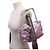 POCHETTE BOTTEGA VENETA 115808 SATIN ROSE VINTAGE - vista 5