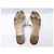 SCARPE LOUIS VUITTON REVIVAL FLAT MULE 1A9QJG IN PELLE MONOGRAM 38 Argento - vista 8