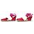 NUOVE SANDALI ESPADRILLES LOUIS VUITTON STARBOARD LOGO LV 39 Rosso - vista 2