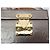 BORSA LOUIS VUITTON BLEECKER BOX in pelle vernice con tracolla handbag Grigio - vista 11