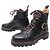 BOTAS DE COMBATE LOUIS VUITTON TERRITORY 1A4FNZ 38.5 RANGERS SHOES Negro