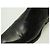 STIVALETTI LOUIS VUITTON CHELSEA LEAGUE 7 41 IN PELLE PATINATA Nero - vista 12