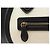 Céline NUOVO CELINE LUGGAGE MICRO PELLE NERA E TELA AZZURRO BEIGE HAND BAG - vista 7