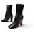 BOTINES CHANEL G29984 38 BOTAS DE CUERO NEGRO  - vista 1