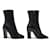 BOTINES CHANEL G29984 38 BOTAS DE CUERO NEGRO  - vista 3