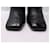 BOTINES CHANEL G29984 38 BOTAS DE CUERO NEGRO  - vista 4