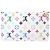 NUOVA POCHETTE LOUIS VUITTON PR SAC NEVERFULL MONOGRAM CANVAS MURAKAMI POUCH BAG Multicolore - vista 2