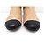 STIVALI CHANEL RUNWAY LOGO CC G27541 40 IN PELLE BICOLORE - vista 4