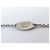 COLLANA LOUIS VUITTON ESSENTIAL V M63182 METALLO COLOR ORO ROSA 39-44 Argento - vista 6