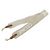 Céline NUOVA TRACCELLA CELINE LOGO JACQUARD 49S01 2AEP-03BW 107 CM LONG STRAP Beige - vista 2