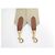 Céline NUOVA TRACCELLA CELINE LOGO JACQUARD 49S01 2AEP-03BW 107 CM LONG STRAP Beige - vista 8