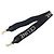 Céline NUEVA CORREA DE HOMBRO CELINE LOGO JACQUARD 49S01 2AEP-38AW 1LONG STRAP Negro - vista 2