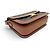 Céline NUOVA BORSA A SPALLA CELINE TRIOMPHE CLASSIC 191242 TELA E CALF LEATHER Marrone - vista 3